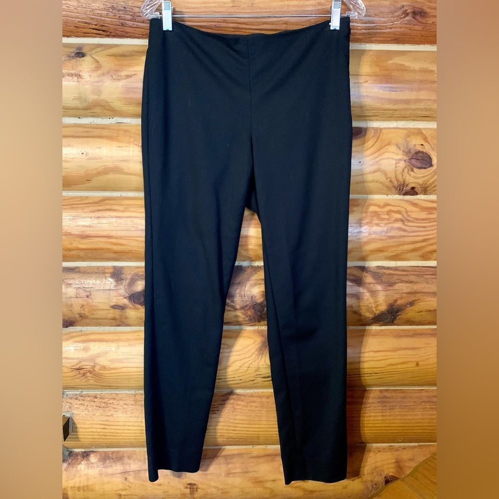 Vince Camuto Dress Pants Slacks Black Tapered Ankle Size 4